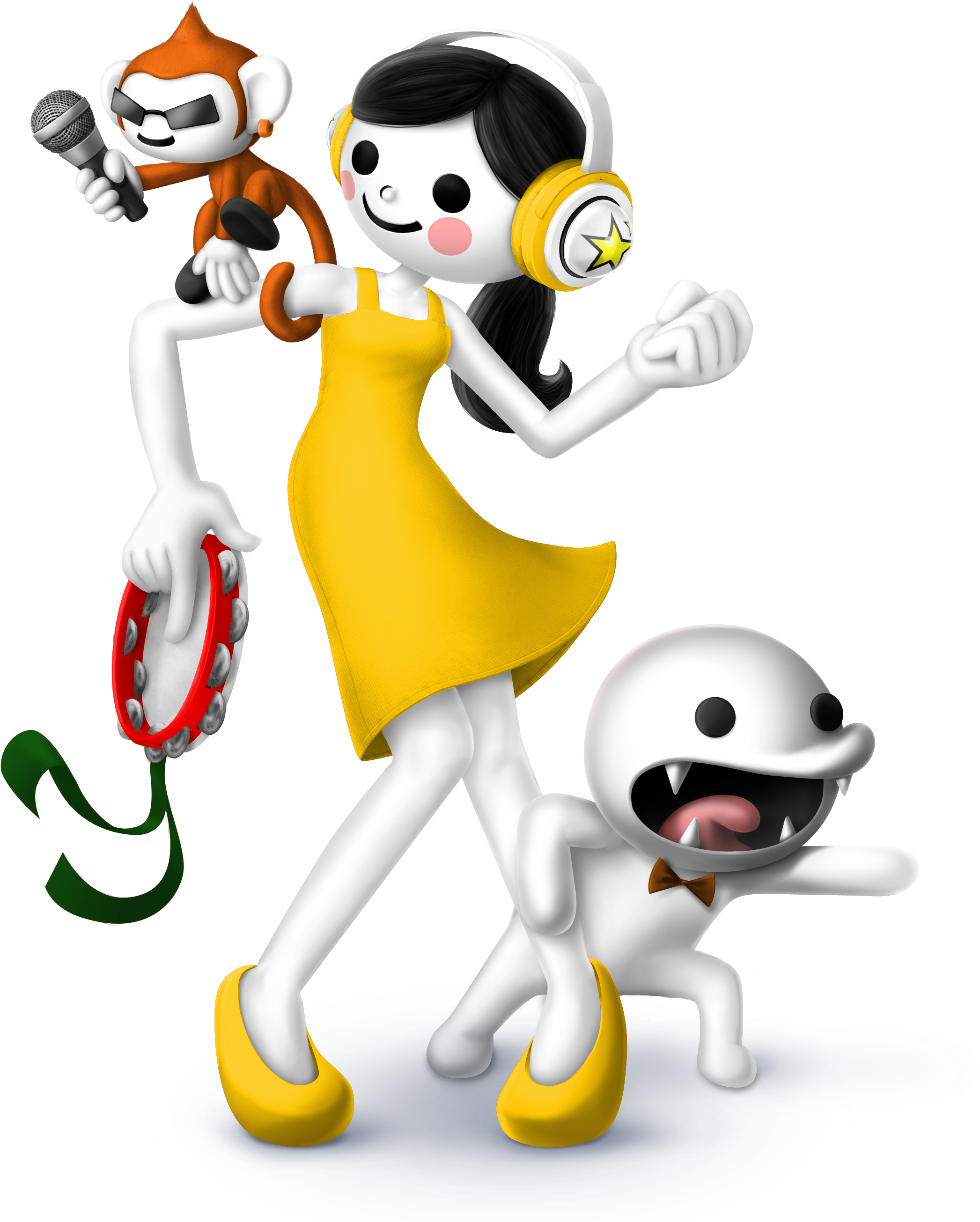Ssb5 Rhythm Troupe - Rhythm Heaven Fever (2700x2700)