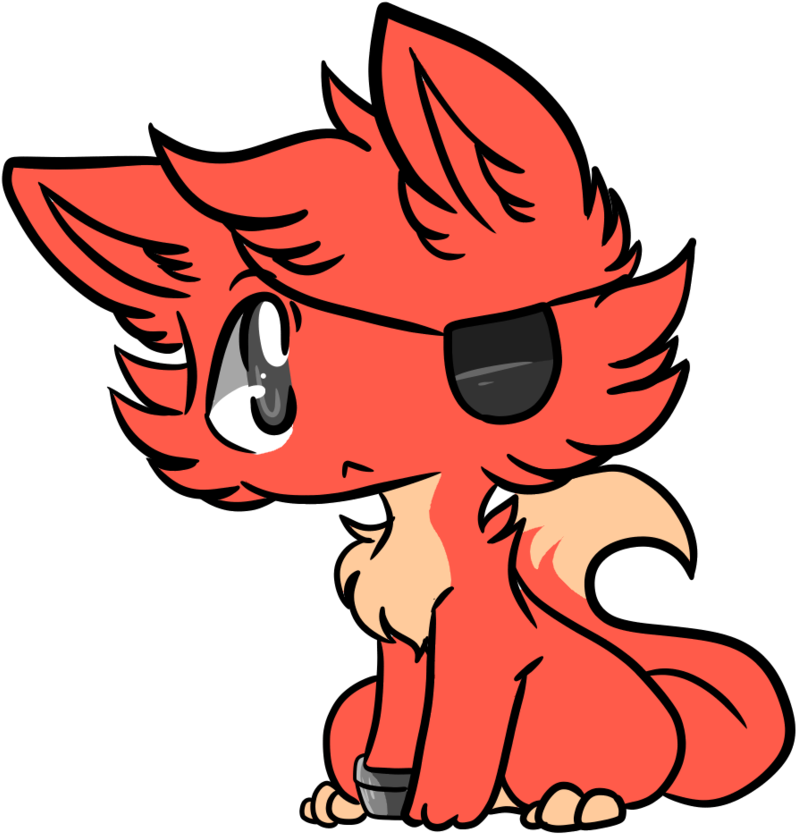 Foxy Chibi By Myumimon - Cartoon (894x894)
