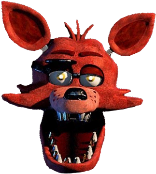 Fnaf Transparent Heads Of Bonnie, Chica, Foxy, Golden - Imagenes De Foxy Y Mangle (422x421)