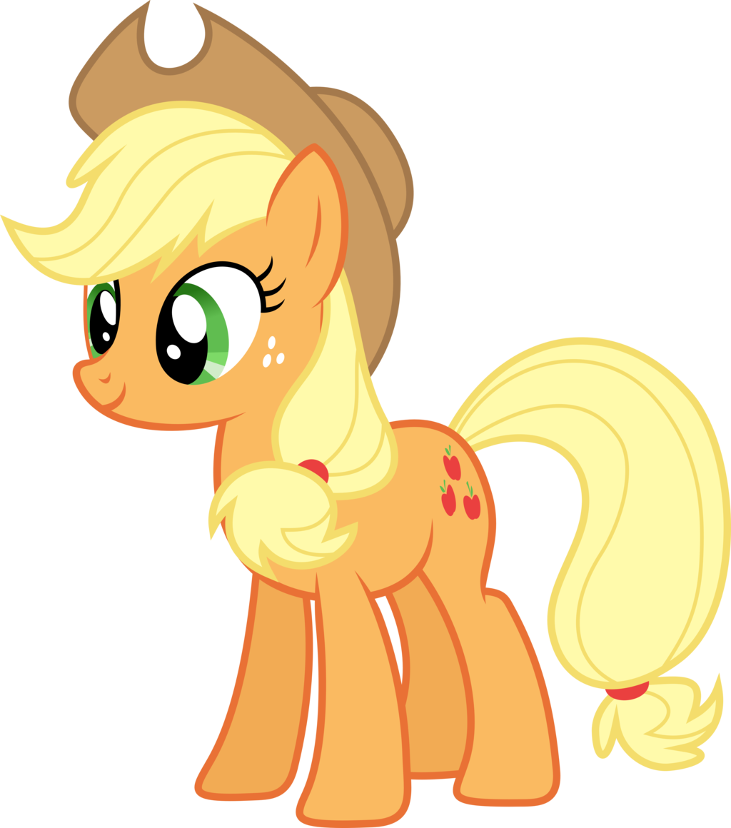 Cutie Mark By Ariados4711 D9djppu My Little Paper Craft - My Little Pony Applejack (1024x1160)
