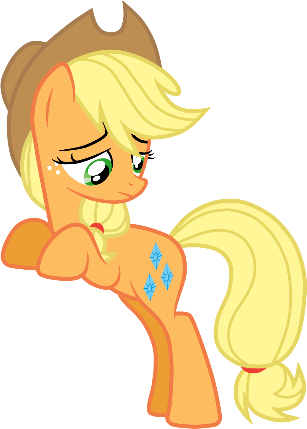 [apple Jack] It's Got To Be My Destiny By Theodoresfan - My Little Pony What My Cutie Mark (1400x1400)