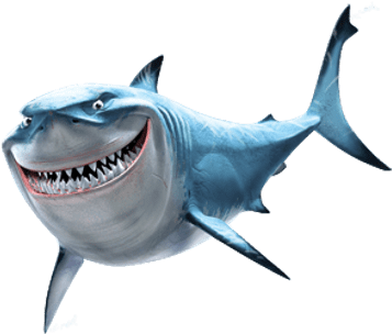 Bruce Shark Finding Nemo - Bruce Finding Nemo Png (400x400)