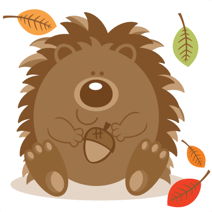 Hedgehog Clipart Baby Hedgehog - Hedgehog Clipart No Background (432x432)