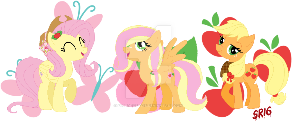 The Appleshy Family Cutie Marks - Applejack My Little Pony Friendship (1024x438)