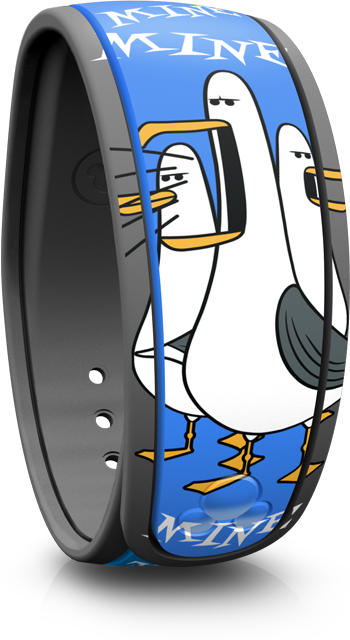 Magicband Minemine B1 - Finding Nemo Seagulls Magicband (350x640)
