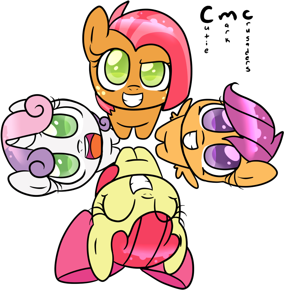 Apple Bloom, Artist - Cartoon (1000x1000)