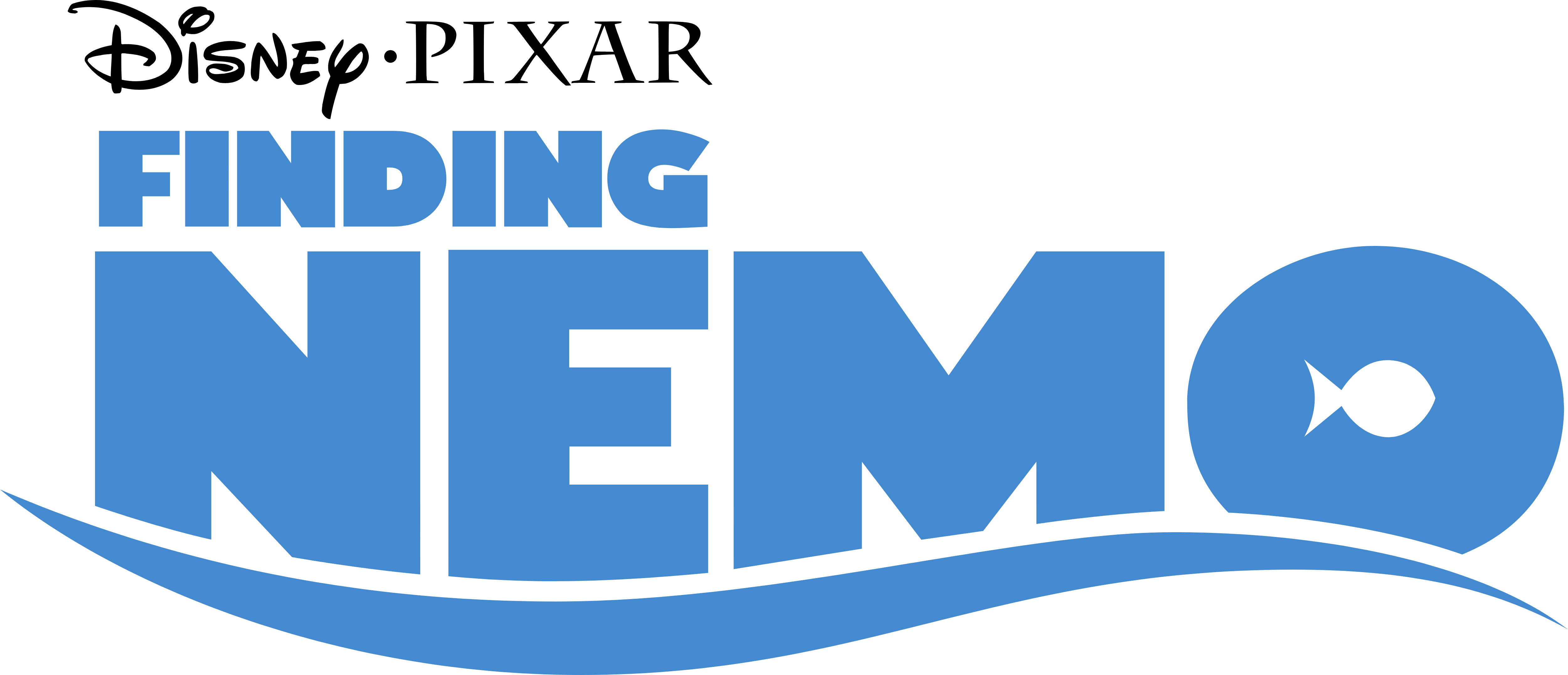 Finding Nemo - Logo Finding Nemo (5000x2152)