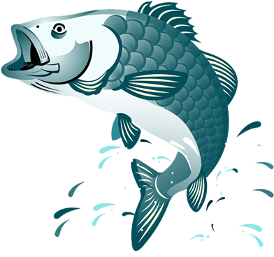 Jumping Fish Clipart Png (400x372)