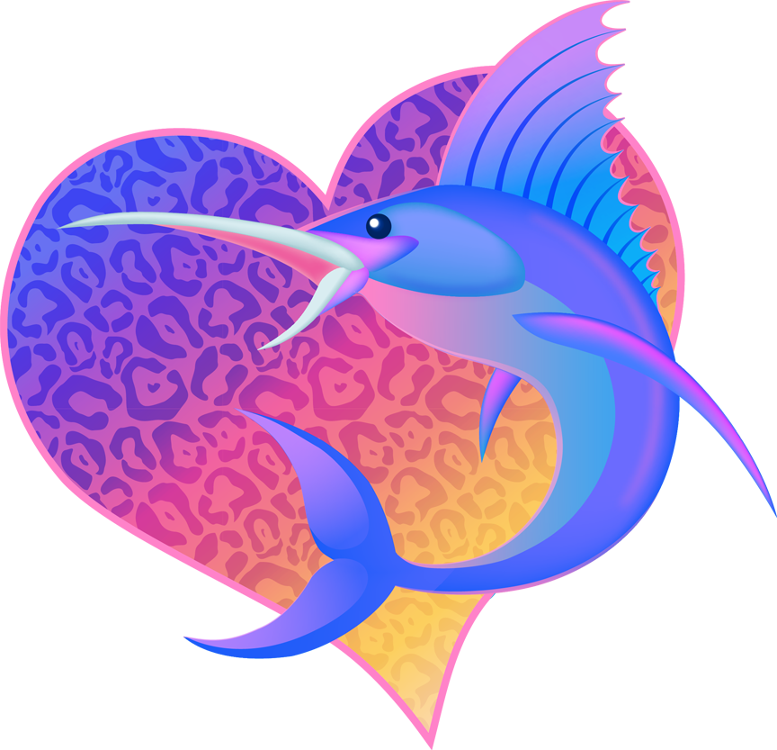 Stickers Tags - Gif Animation Fish Transparent Background Gif (864x833)