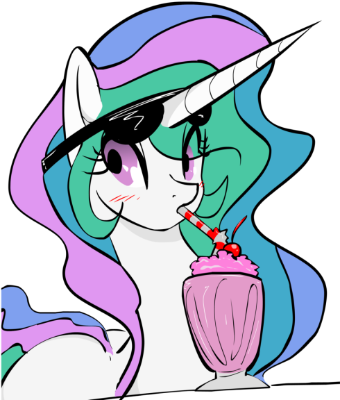 My Little Pony Lx - Princess Celestia Zev (500x578)