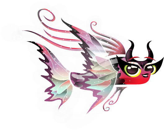 Rare Astronaut Fish - - Illustration (545x450)