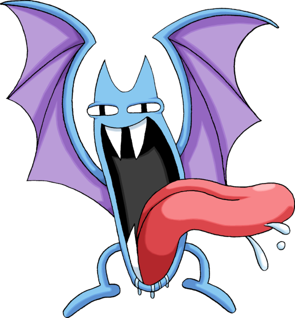 Golbat By Theaggravatedartist On Newgrounds - Pokemon 42 (590x636)