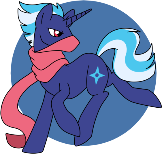 Perfectpinkwater, Greninja, Pokémon, Ponified, Pony, - Cartoon (600x600)