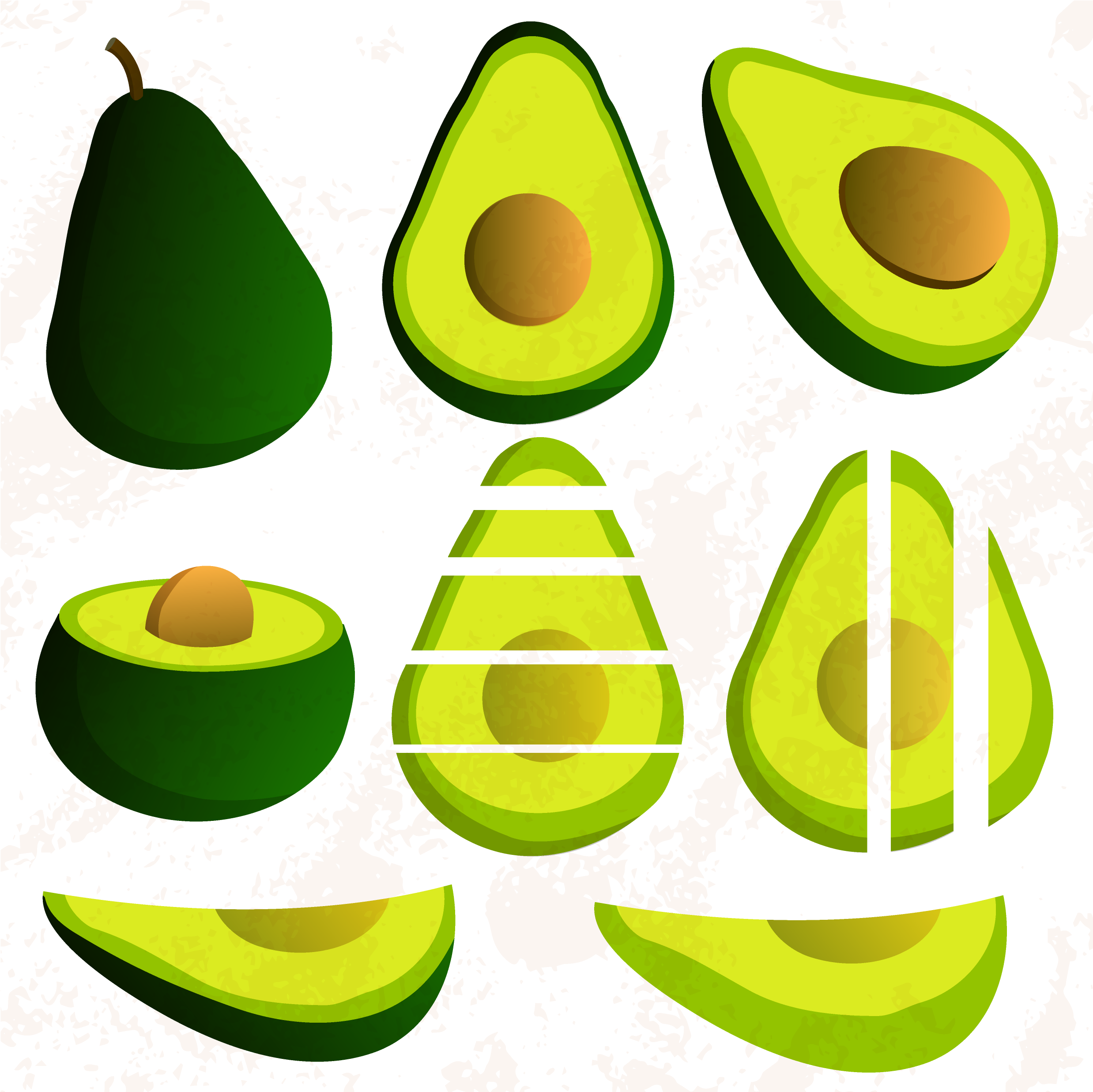 Avocado Graphic Design Pear Icon - Avocado (3711x2475)