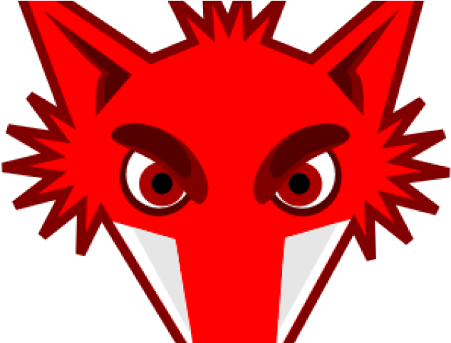 Cartoon Fox Face - Cartoon Fox Head (640x480)