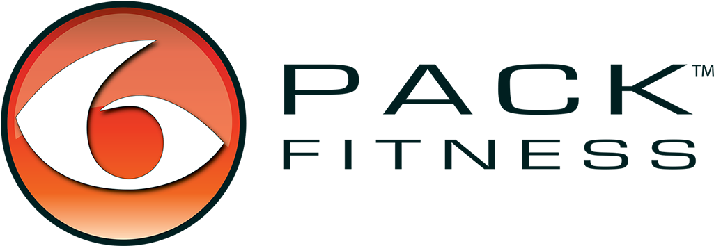 Six Pack Fitness - 6 Pack Fitness Logo (1024x380)