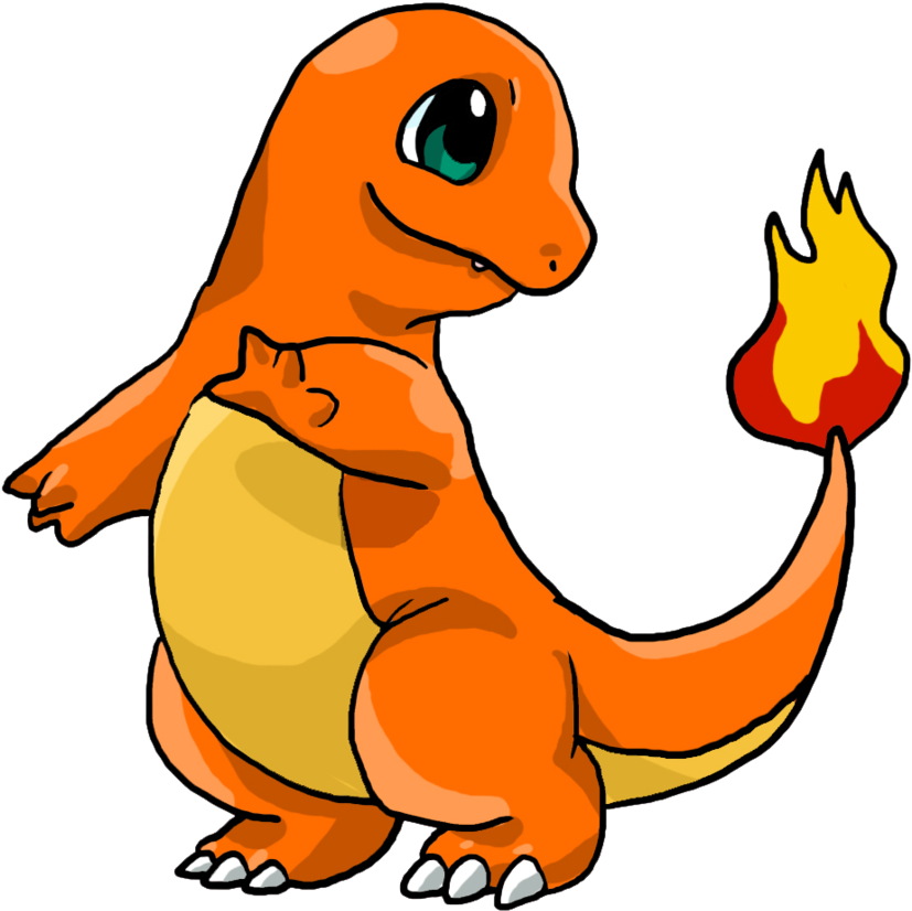 Charmander - Charmander Tail (894x894)