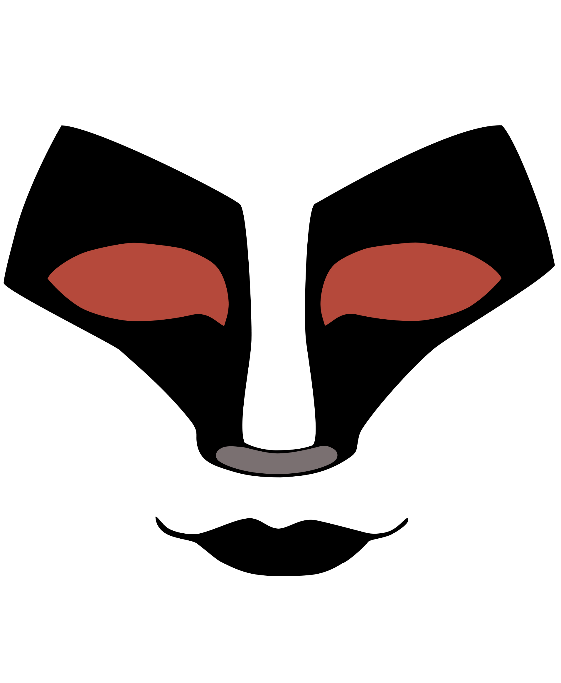 Cartoon Fox Face 19, - Eric Carr Make Up (2000x2374)