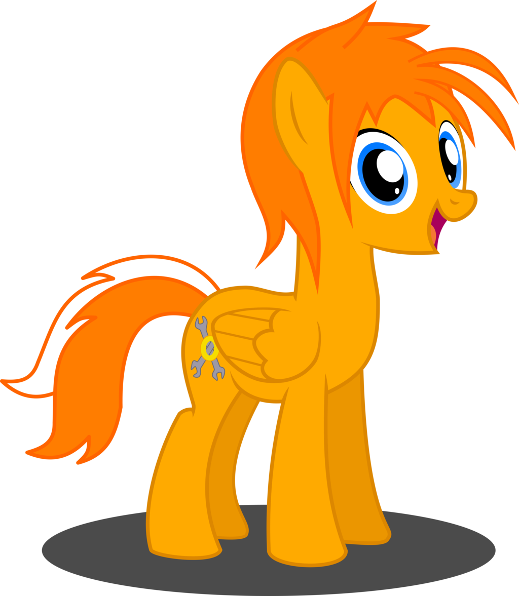 The Many Adventures Of Minecraft Rogers Wikia - My Little Pony Tails Sonic (1024x1177)