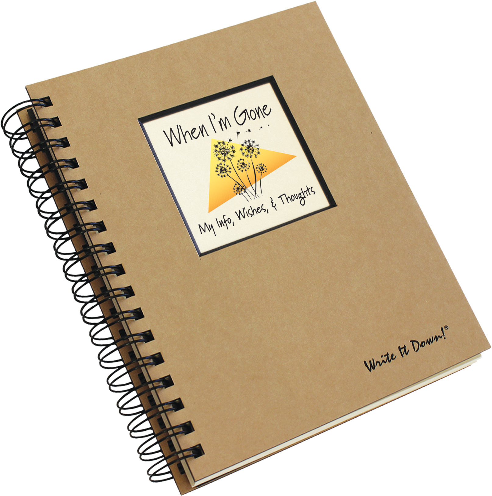 When I'm Gone My Info Wishes & Thoughts Journal - Retirement Journal (1736x1736)
