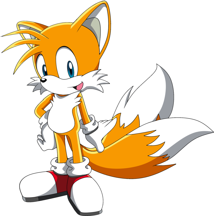 Tails The Fox - Tails The Fox En Sonic X - (891x897) Png Clipart Download. 