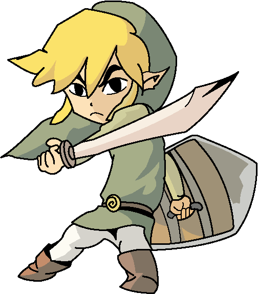 Vector Toon Link By Dgdesign By Designdg - Digital Art (504x574)