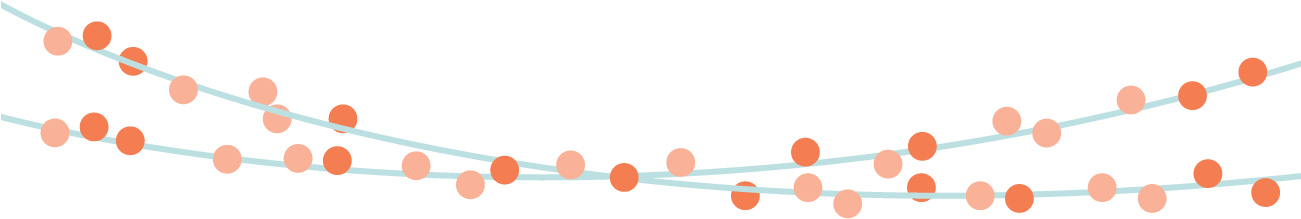 String Lights Clipart Png - String Of Lights Transparent (1300x240)