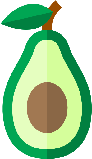 Avocado Free Icon - Avocado Flat Icon Png (512x512)