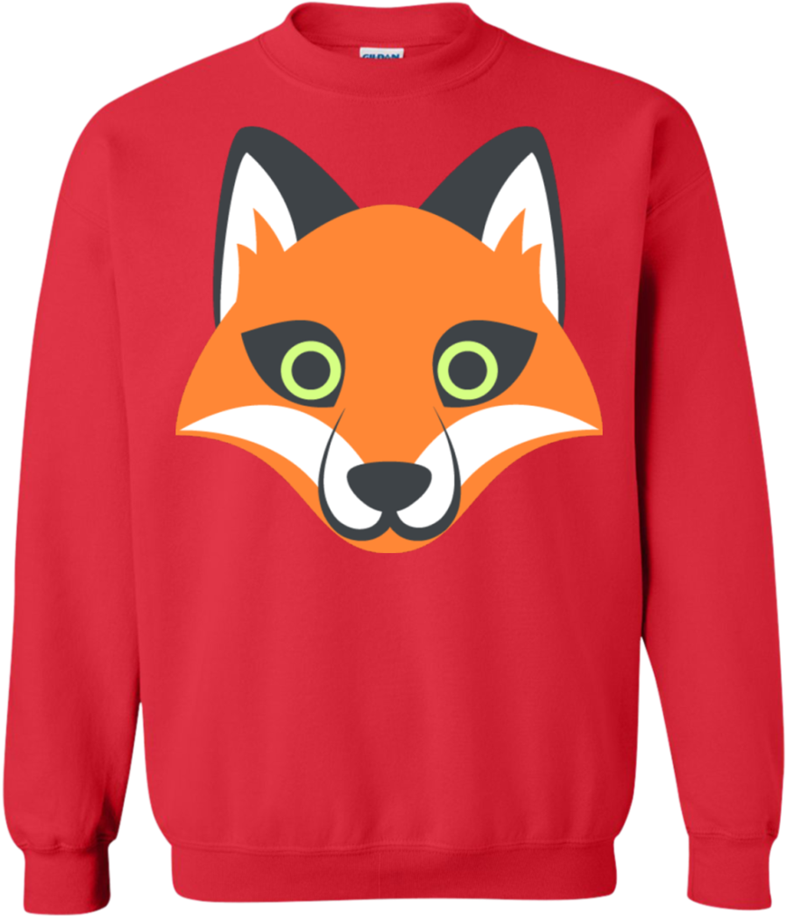 Fox Face Emoji Sweatshirt - My Journal: Fox Animal Emoji Journal - Blank Lined (1024x1024)