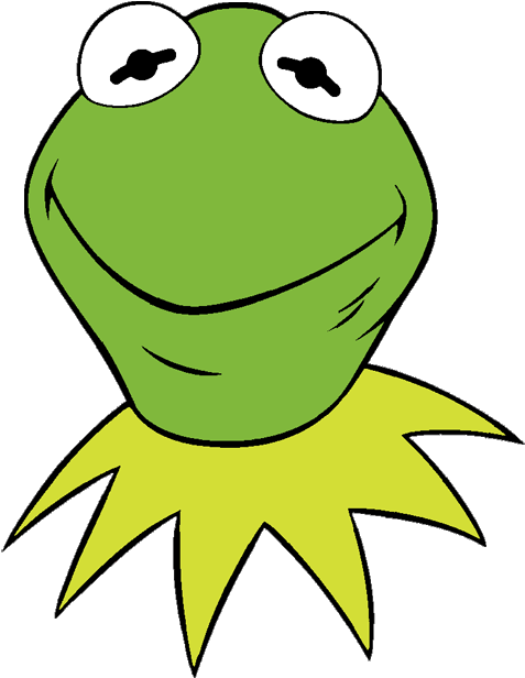 The Muppets Clip Art Image - Kermit The Frog Drawing - (500x622) Png  Clipart Download