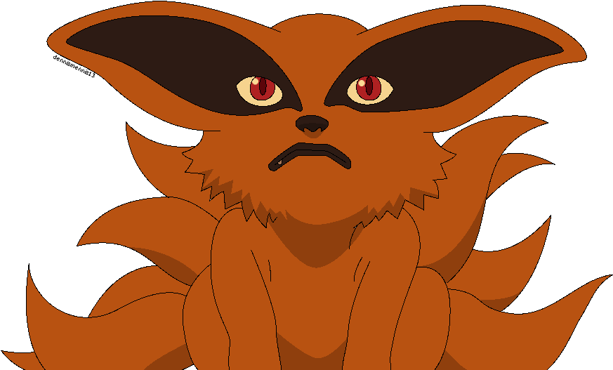 Pup Kurama (naruto) By Dennismennis13 - Nine Tails Baby (897x539)