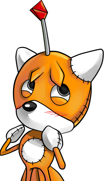 Pervy Tails Doll By Paurachan - Pervy Tails Doll (342x594)