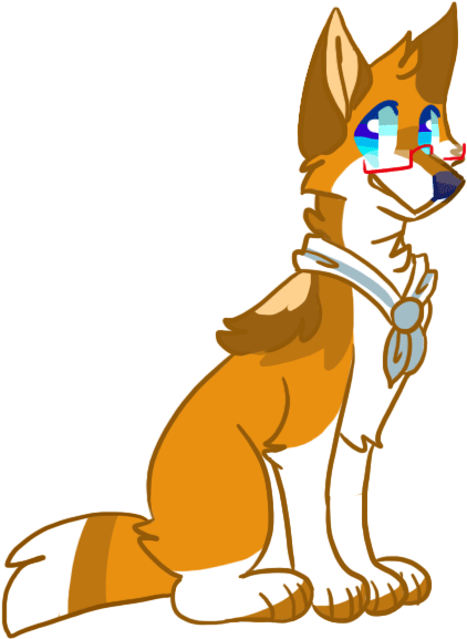 Tail Sticker - Dog Wagging Its Tail Gif (600x650)