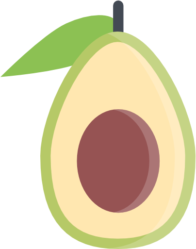 Avocado Free Icon - Food (512x512)