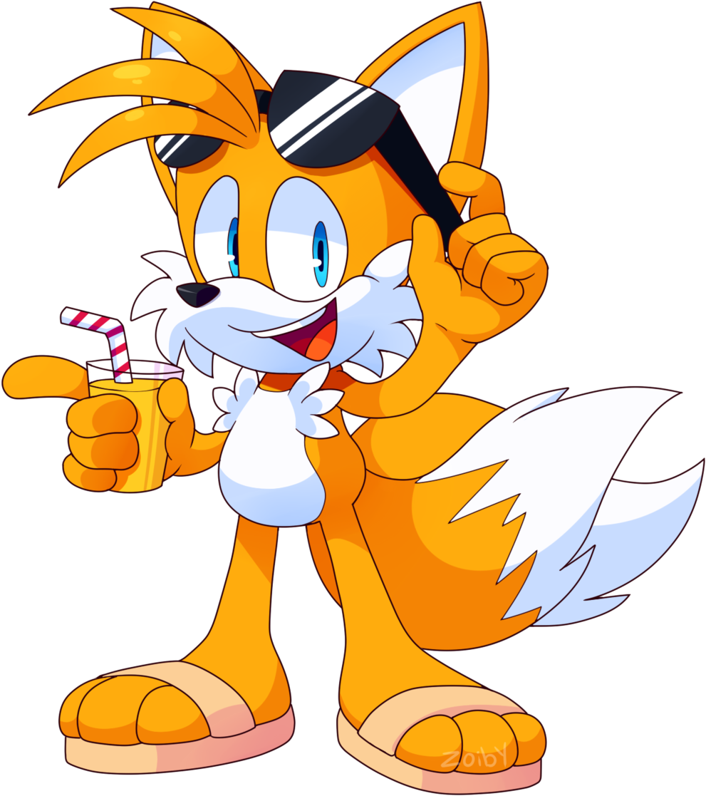 Tails By Zoiby - Sonic Battle (1024x1162)