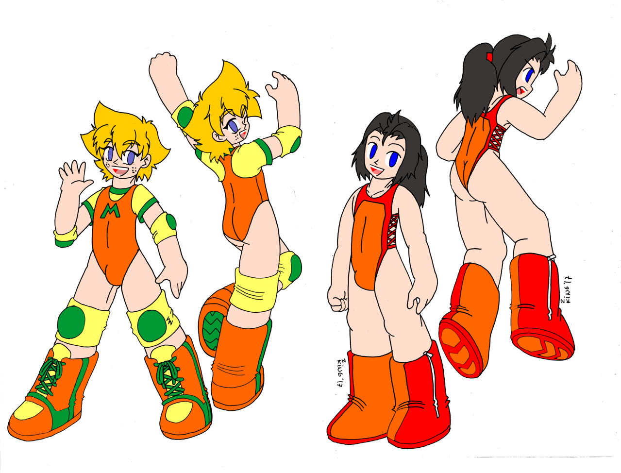 The Bonkura Clan Gift May17 Part 1 By Zkfanart - Digital Art (1279x974)
