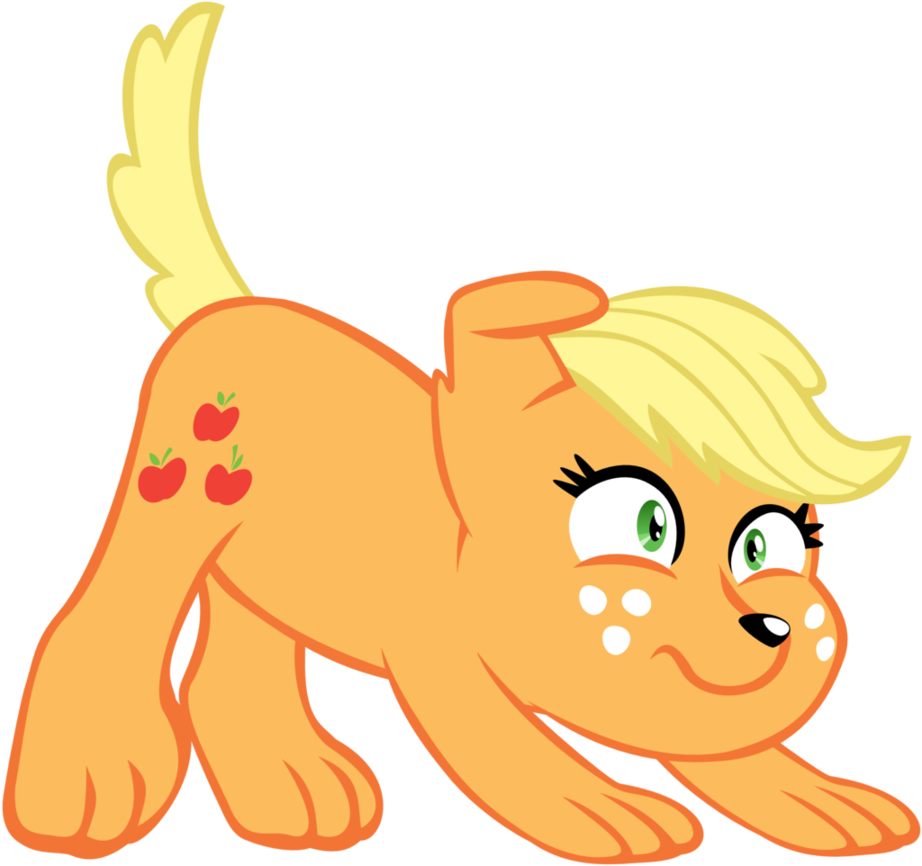 Aj Puppy Transformation Phase 2 By Megarainbowdash2000 - Cartoon (922x866)