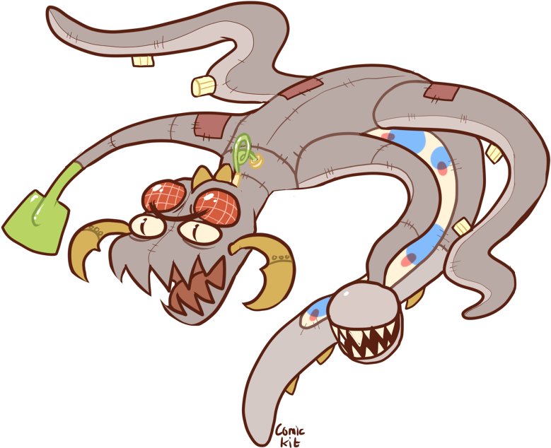 Ed Monster By Comickit - Ed Edd N Eddy Monster (800x645)