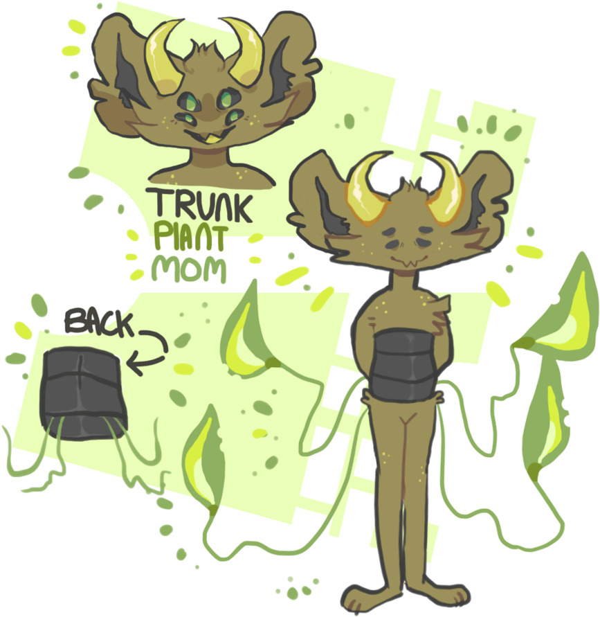 Trunk Ref May 17 By Starvedgoat - Cartoon (880x908)