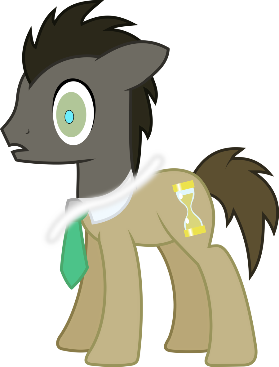 Discorded Whooves{transformation} By Peora - Mlp Doctor Whooves Vector (900x1184)