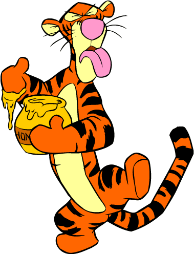 Tiger Tail Cliparts - Tiggers Don T Like Honey (444x500)