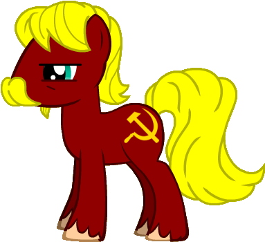 He'll Have A Hammer And Sickle For A Cutie Mark, And - He'll Have A Hammer And Sickle For A Cutie Mark, And (438x377)