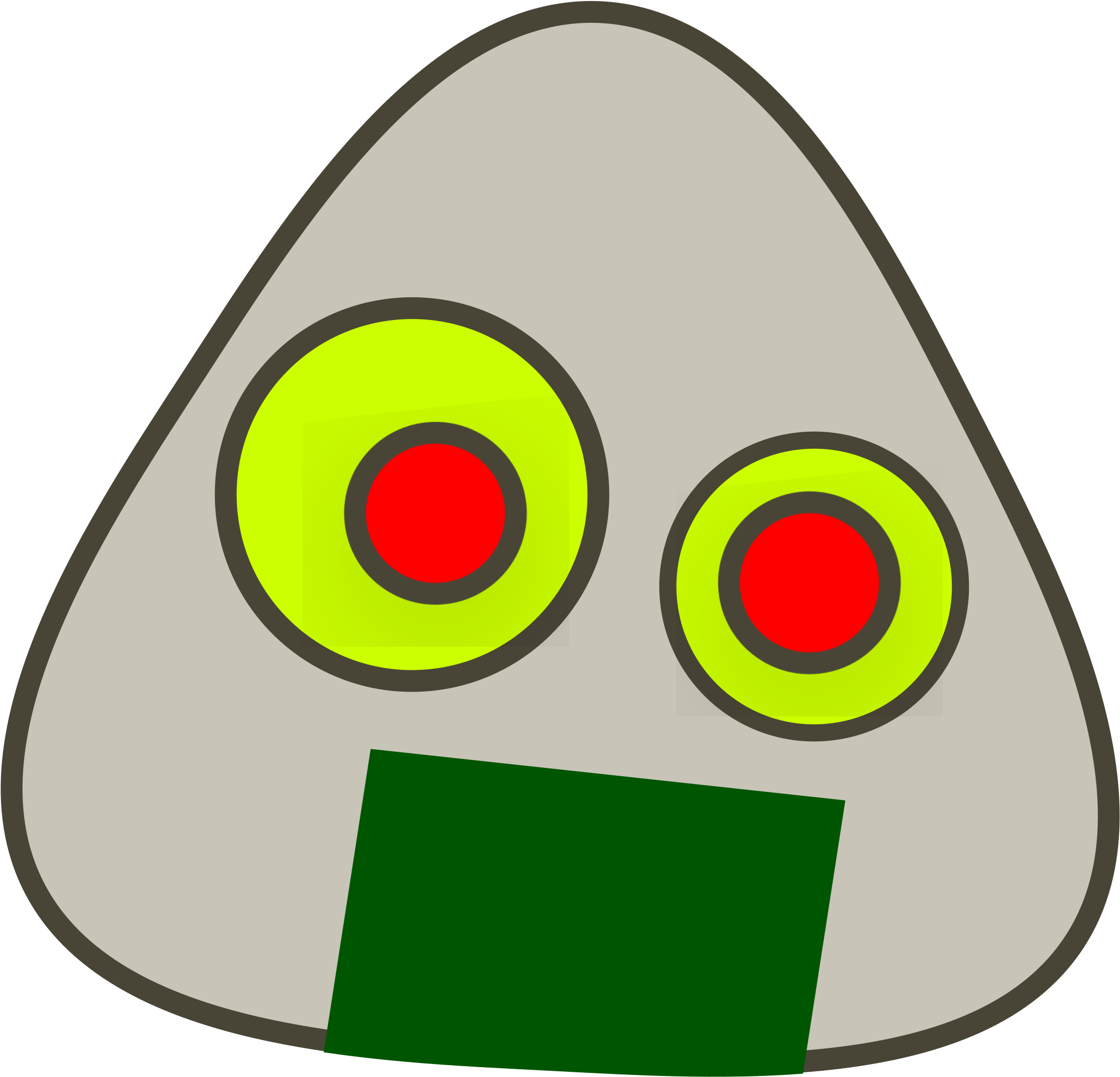 Onigiri Clipart - Rice Ball Cartoon (2400x2400)