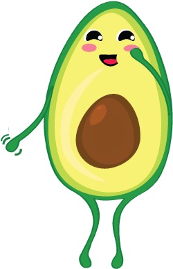 Little Avocados Stickers Messages Sticker-1 - Little Avocados Stickers Messages Sticker-1 (300x400)