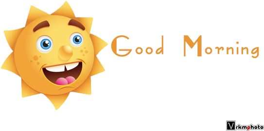 Good Morning Png Download - Good Morning Cartoon Png (550x300)