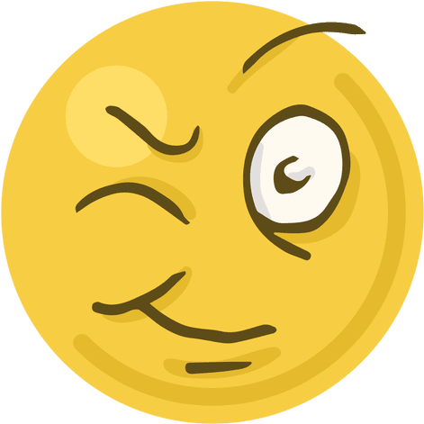Wink Cara Emoji Transparent Png - Emoji Transparentes (512x512)