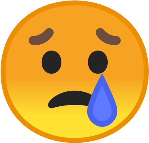 Google - Crying Face (512x512)
