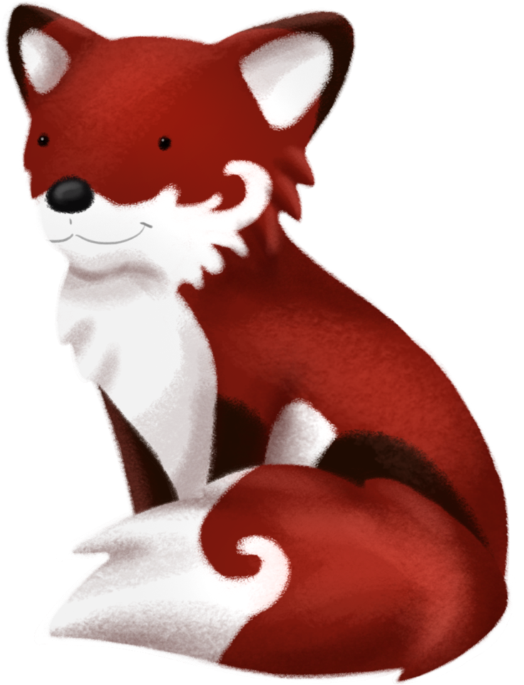 Fuzzy Fox By Albinoraven666fanart - Cat Yawns (793x1007)