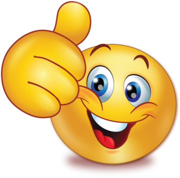 Cheer Happy Thumb Up Emoji - Innocent Emoji (384x384)