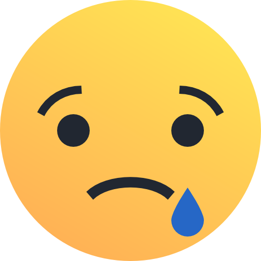 Sad, Emo, Emoticon, Face Icon - Facebook Emoji Sad Png (512x512)